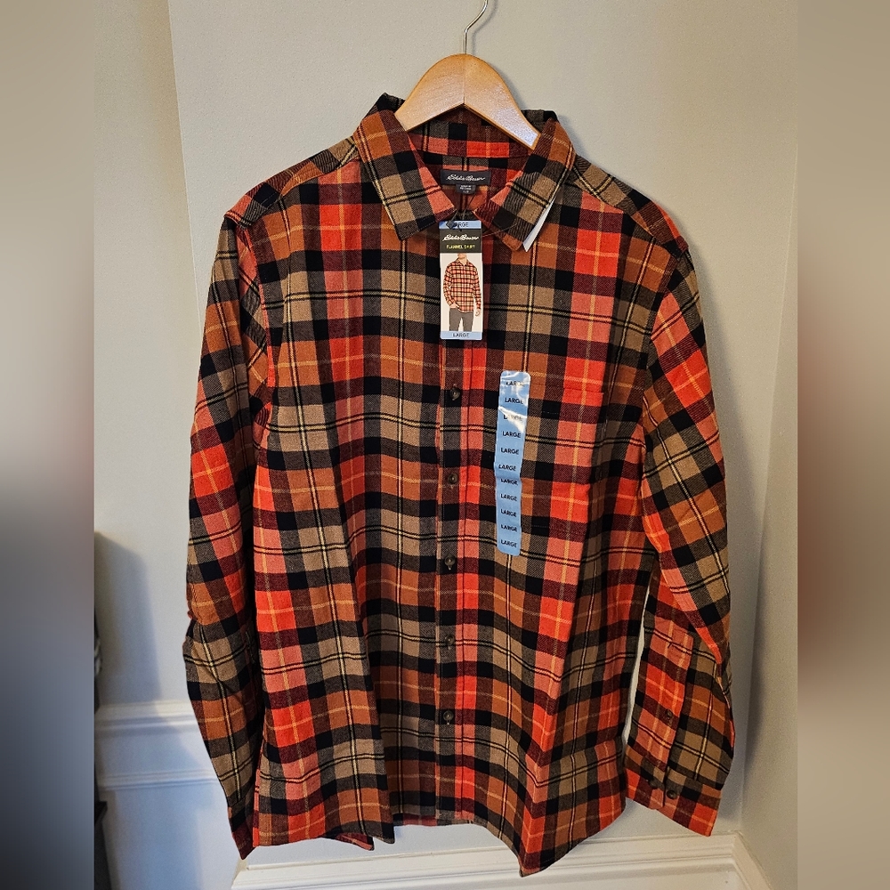 Eddie Bauer Men's Favorite Classic Fit Flannel